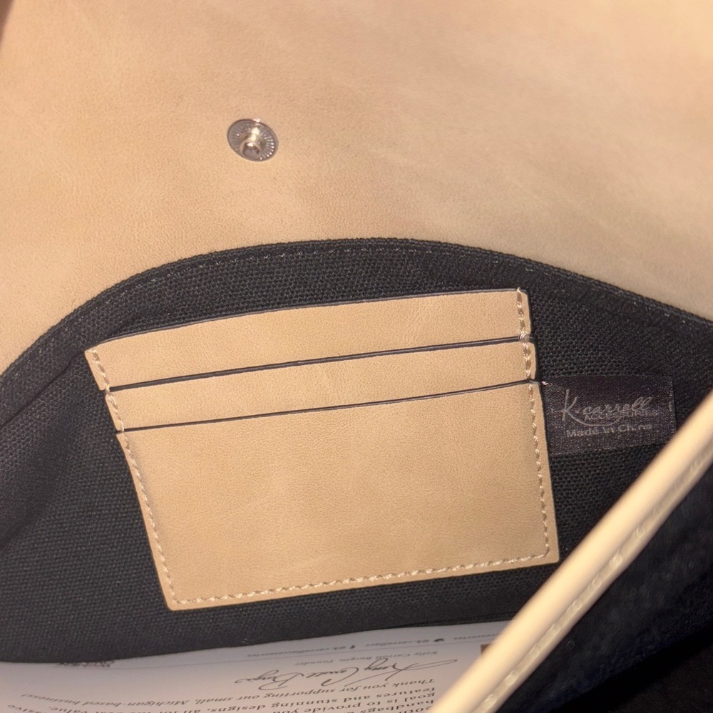 NWT K. Carroll Tan Tote Bag - Picture 8 of 9